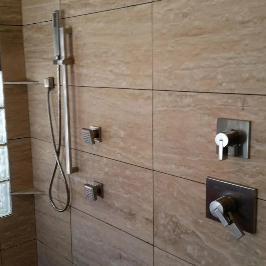 Shower fixture installation for Water Heater Replacement in Sun City West